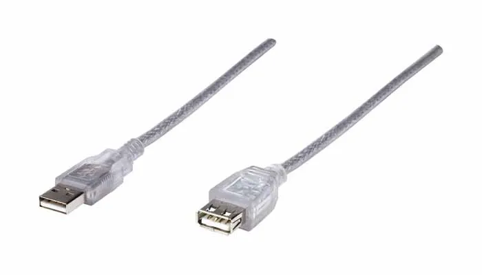 Кабель Manhattan USB2.0 A (M) - A (F) 340502