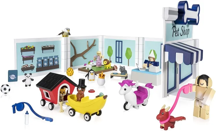 Фигурка Jazwares Roblox ROG- DELUXE PLAYSET (ADOPT ME: PET STORE) W6