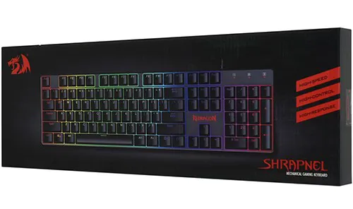 Клавиатура USB Defender Redragon Shrapnel black