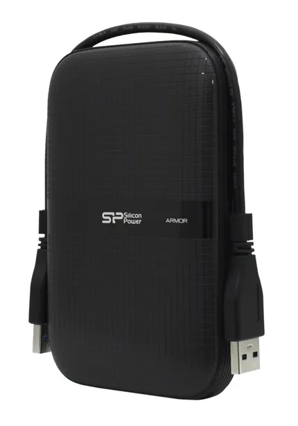 Внешний жесткий диск 1 TB Silicon Power A60 SP010TBPHDA60S3A Black