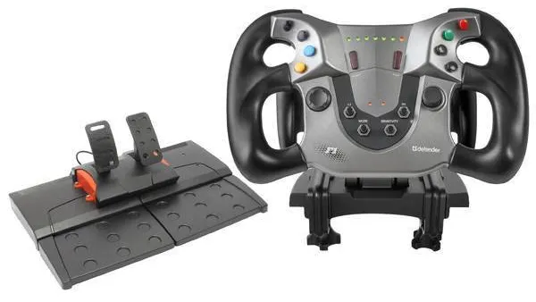 Руль игровой Defender Forsage Sport