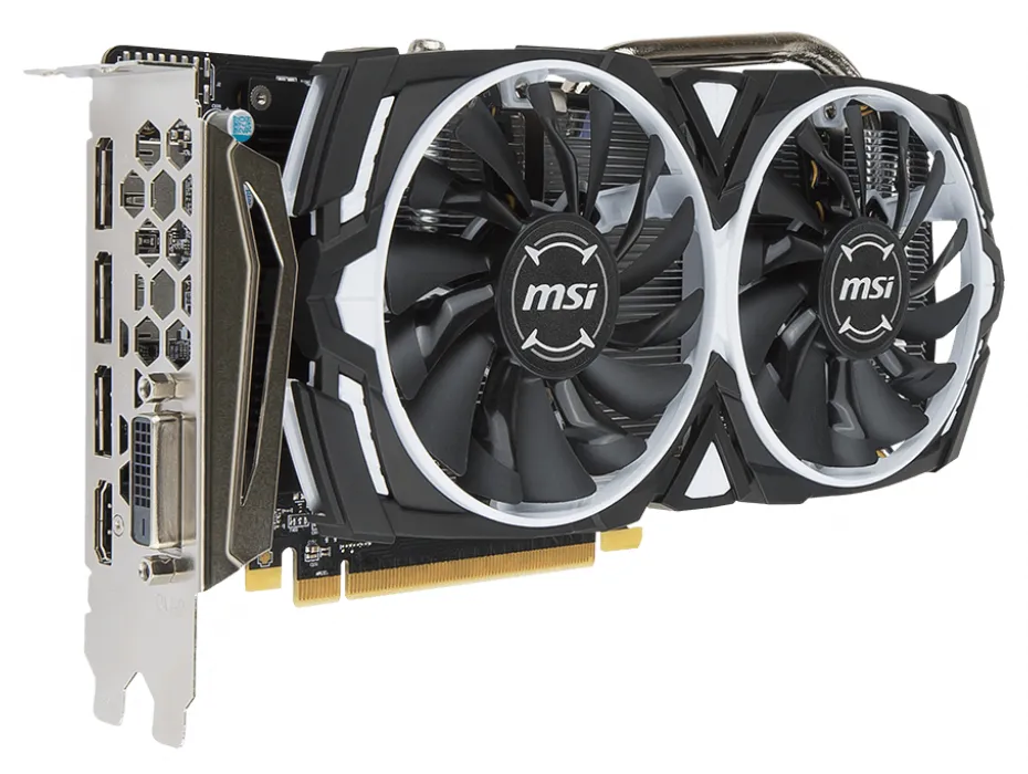 Видеокарта MSI RX 570 8 GB (RX 570 ARMOR 8G OC)