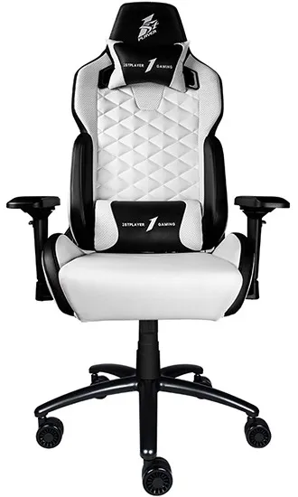Игровое компьютерное кресло 1st Player DK2 White/Black