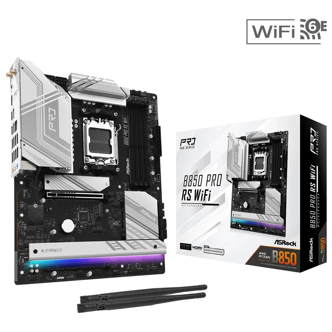Материнская плата ASRock B850 PRO RS WIFI