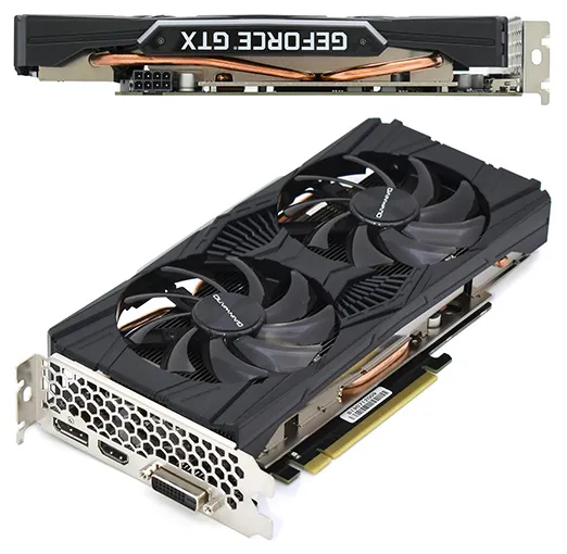 Видеокарта Gainward GTX1660 Ghost OC NE51660S18J9-1161X 6GB