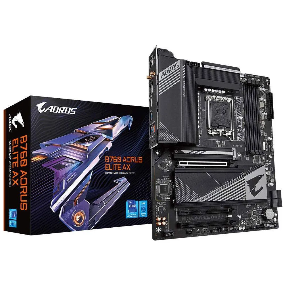 Материнская плата Gigabyte B760 AORUS ELITE AX D5