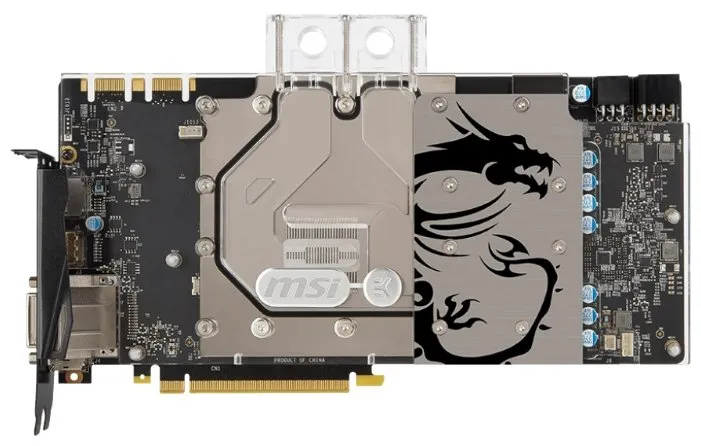 Видеокарта MSI GeForce GTX 1080 SEA HAWK EK X