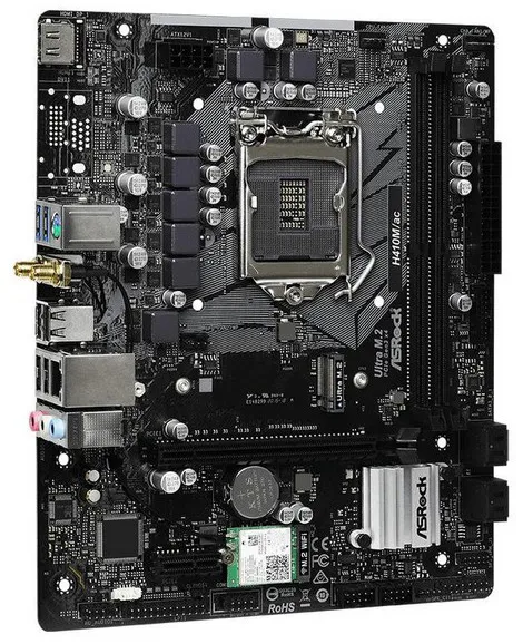 Материнская плата ASRock H410M/AC