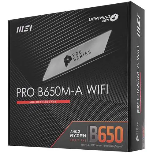 Материнская плата MSI PRO B650M-A WIFI D5