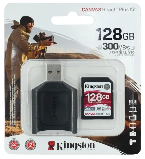 Карта памяти 128GB Kingston SecureDigital MLPR2/128GB