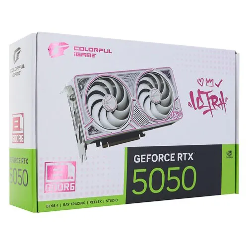 Видеокарта 8 GB Colorful iGame RTX 5050 Ultra W DUO OC 8GB-V