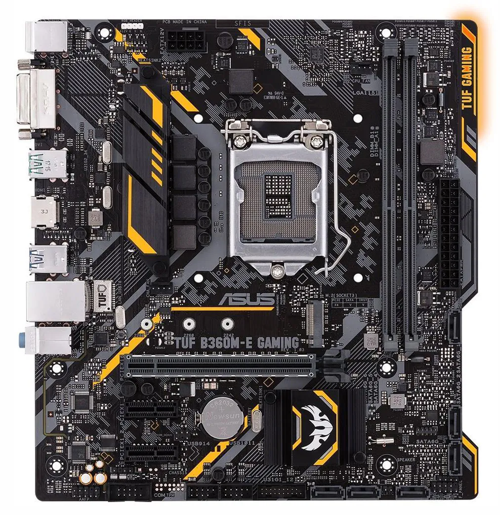 Материнская плата ASUS TUF B360M-E GAMING