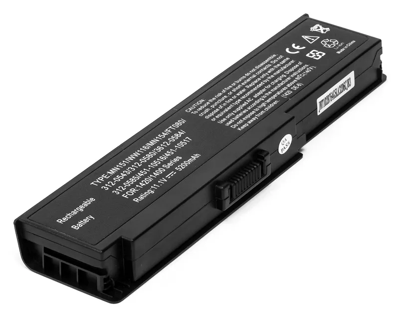 Аккумулятор PowerPlant для ноутбуков Dell Inspiron 1400 (MN151 DE-1420-6) NB00000177