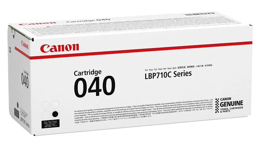 Тонер-картридж Canon 040 Лазерный черный