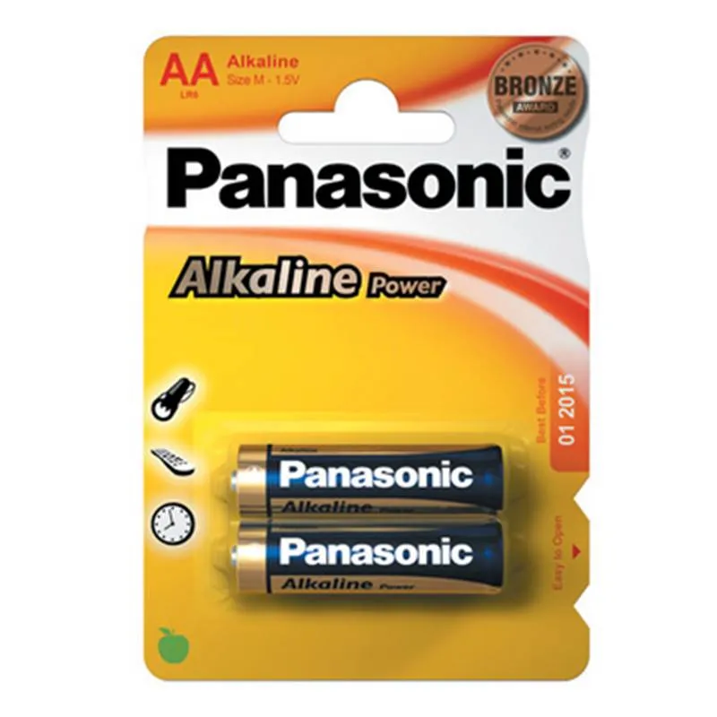 Батарейка Panasonic Alkaline Power LR6APB/2BP тип АА