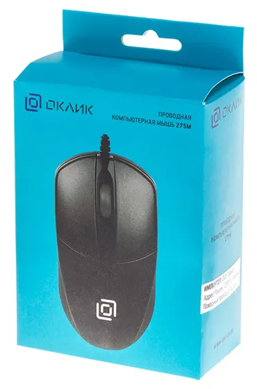 Компьютерная мышь Oklick 275М black