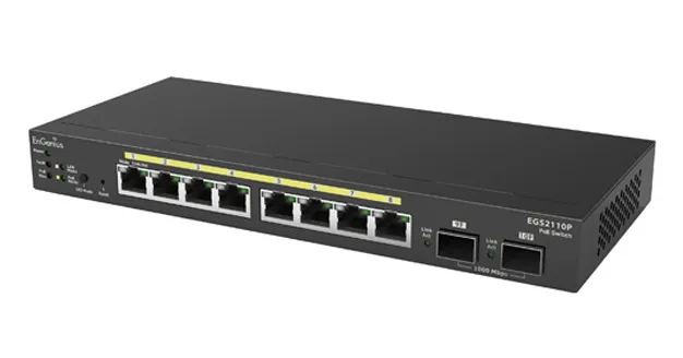 Гигабитный коммутатор PoE EGS2110P