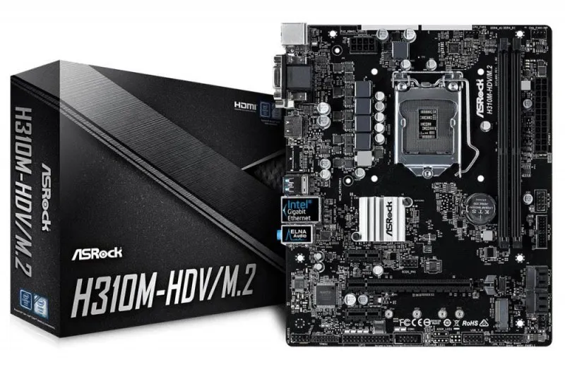 Материнская плата ASRock H310M-HDV/M.2 90-MXB720-A0UAYZ