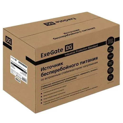 ИБП ExeGate LLB-1200.LCD.AVR.2SH.3C13