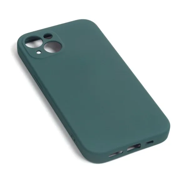 Чехол для телефона X-Game XG-HS66 для Iphone 13 Силиконовый Тёмно-зелёный
