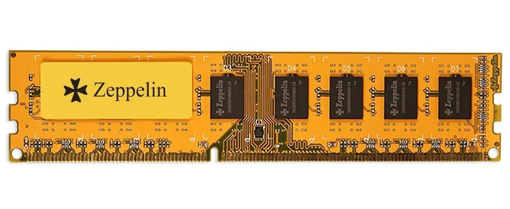 Оперативная память 2Gb Zeppelin DDR3 1600MHz Gold