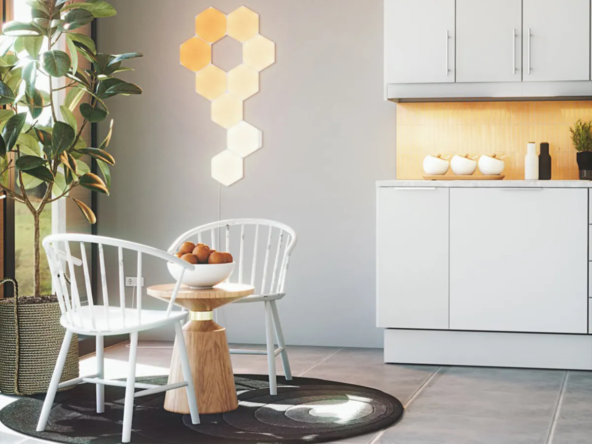 Smart lighting Starter kit Nanoleaf Shapes, Hexagon, (NL42-0002HX-9PK), White, 9 Pack