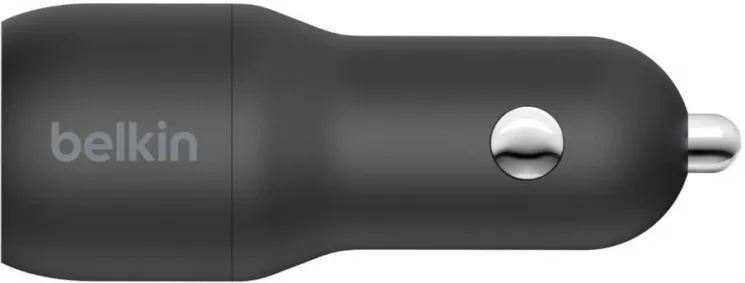 Автомобильное ЗУ Belkin Car Charger 24W Dual USB-A, USB-A - MicroUSB, 1m, black