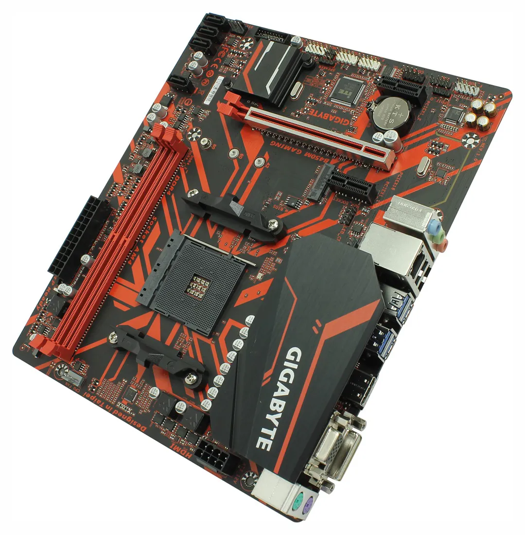 Материнская плата Gigabyte B450M GAMING