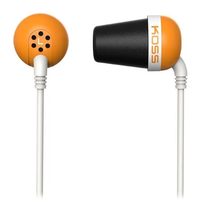 Наушники Koss The Plug Оранжевый