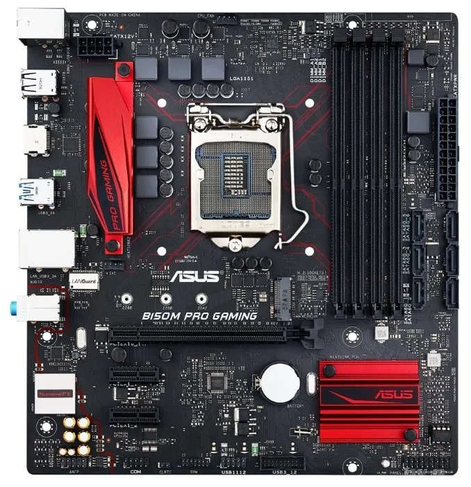 Материнская плата ASUS B150M PRO GAMING 90MB0QD0-M0EAY0