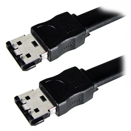 Интерфейсный кабель E-SATA 1 м. Чёрный