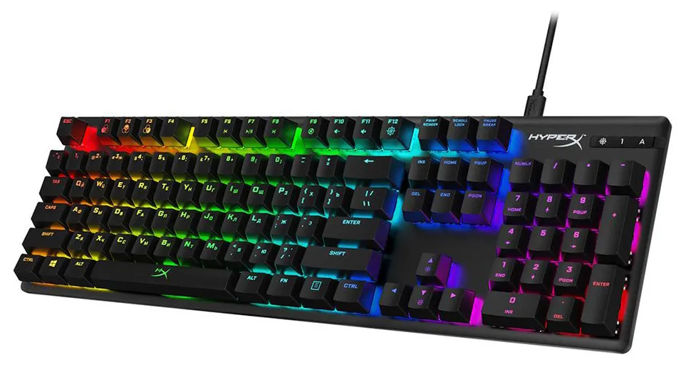 Клавиатура Kingston HyperX Alloy Origins HX-KB6RDX-RU black
