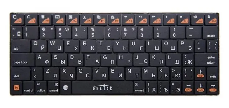 Клавиатура Oklick 840S black