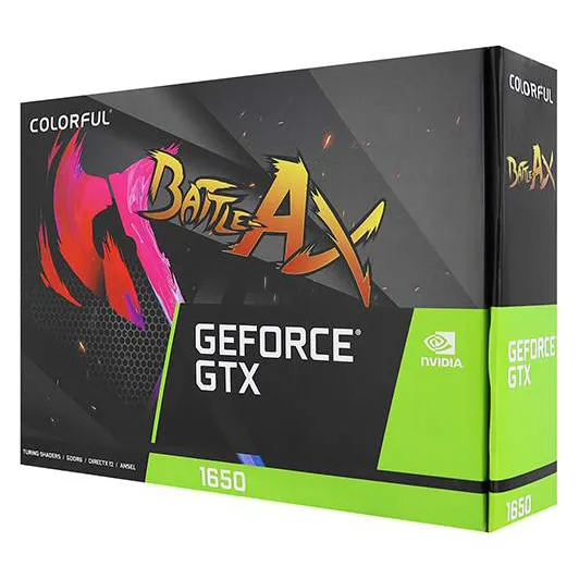 Видеокарта 4 GB Colorful GTX 1650 EX 4GD6-V