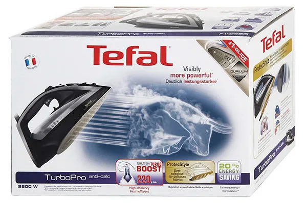 Утюг Tefal FV5655 TurboPro Anti-calc черный