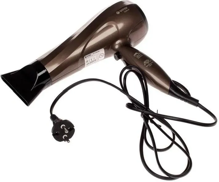 Фен Vitek VT-2298 коричневый