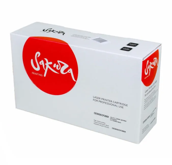 Картридж SAKURA CE505X CF280X черный