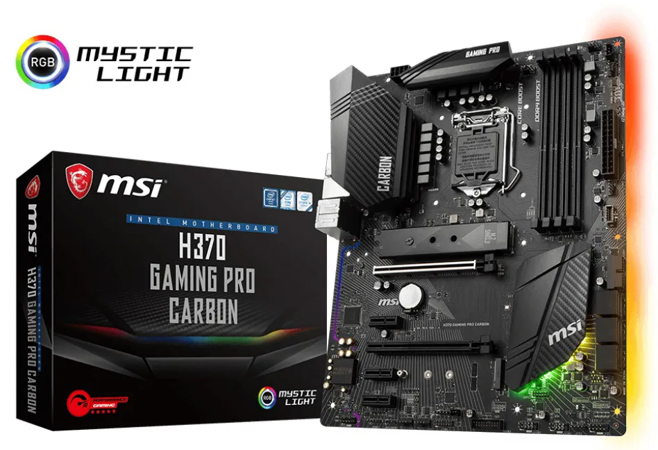 Материнская плата MSI H370 GAMING PRO CARBON