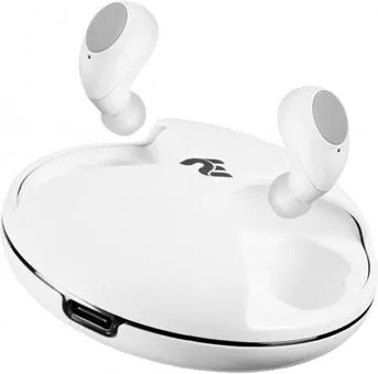 Наушники 2E Raindrops TRUE WIRELESS WATERPROOF MIC WHITE 2E-EBTWRDWT