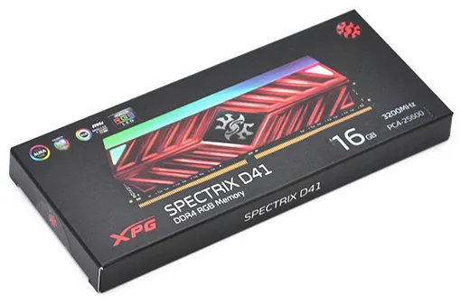Оперативная память 16 GB ADATA XPG SPECTRIX D41 RGB AX4U3200316G16-SR41