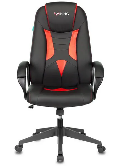Игровое компьютерное кресло Бюрократ VIKING-8N черный/красный