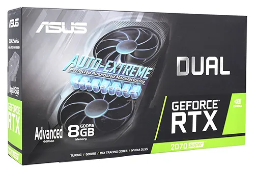 Видеокарта 8GB Asus RTX 2070 SUPER DUAL-RTX2070S-A8G-EVO