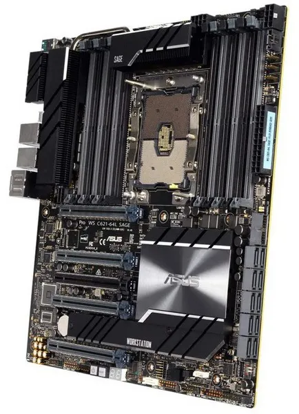 Серверная системная плата Asus PRO WS C621-64L SAGE