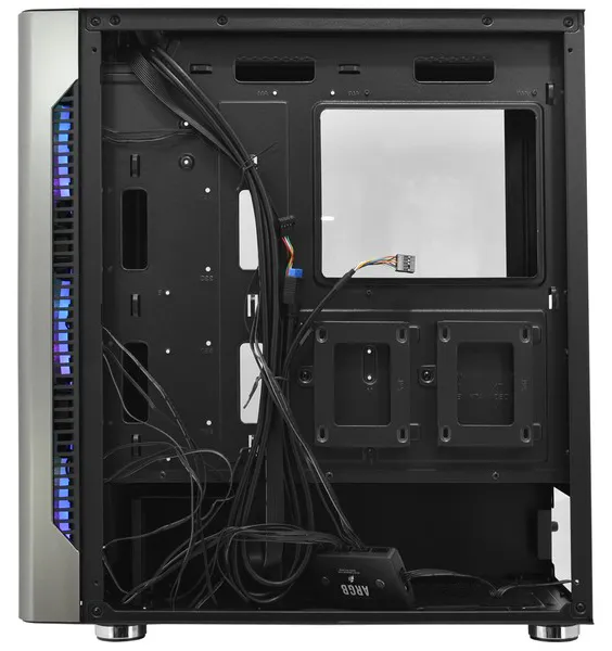 Корпус для ПК 1stPlayer DK DX RGB silver