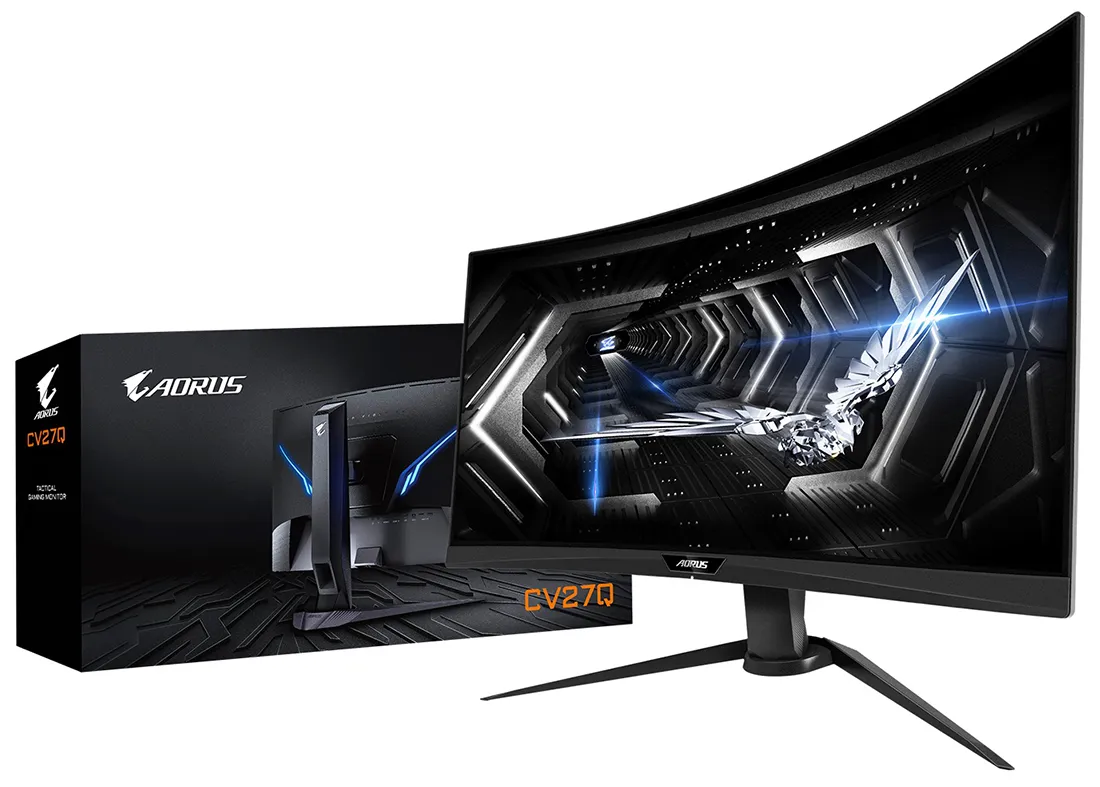 Монитор 27" Gigabyte AORUS CV27Q-EK Gaming
