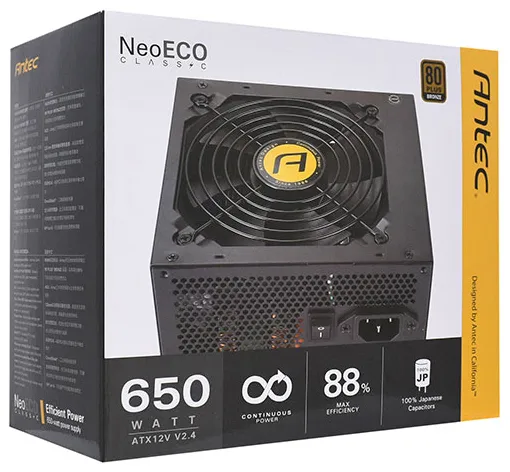 Блок питания Antec Neo ECO Classic NE650C EC