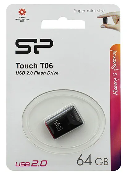 USB флешка 64GB Silicon Power Touch T06 SP064GBUF2T06V1K black