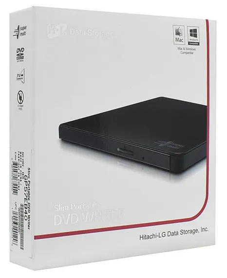 Внешний оптический привод LG GP57EB40 Slim Black