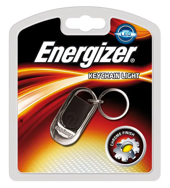 Фонарь брелок Energizer FL HI-Tech Key Ring 2x2016 черный