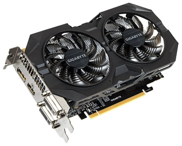Видеокарта 2 GB Gigabyte nVidia GeForce GTX 950 GV-N950WF2OC-2GD